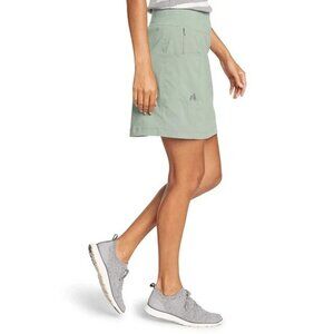 Eddie Bauer Ascent NWT Guide Ripstop Skort in Celadon Size 8
